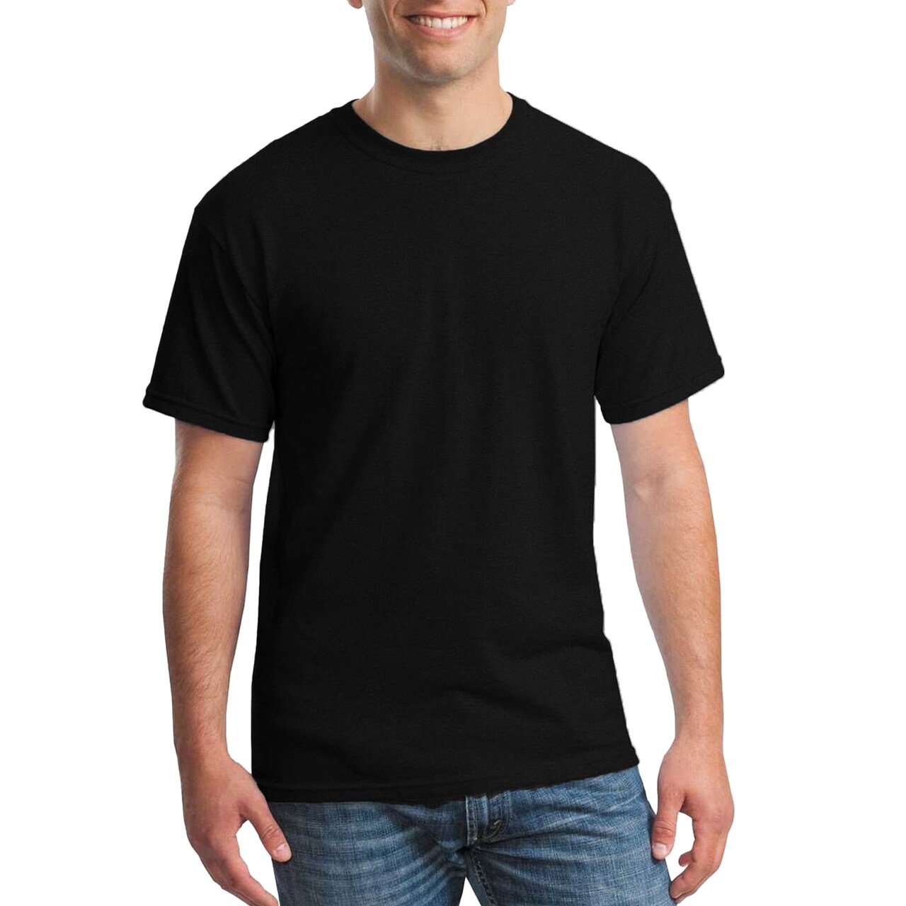 Hanes Essential-T DIY Craft T-Shirt – Blank Cotton Tees for Printing Projects